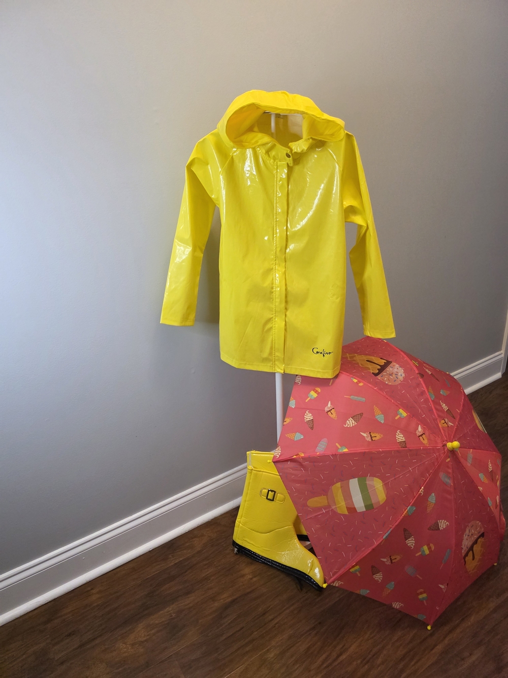 Coraline Character Officially Licensed Rainwear Set